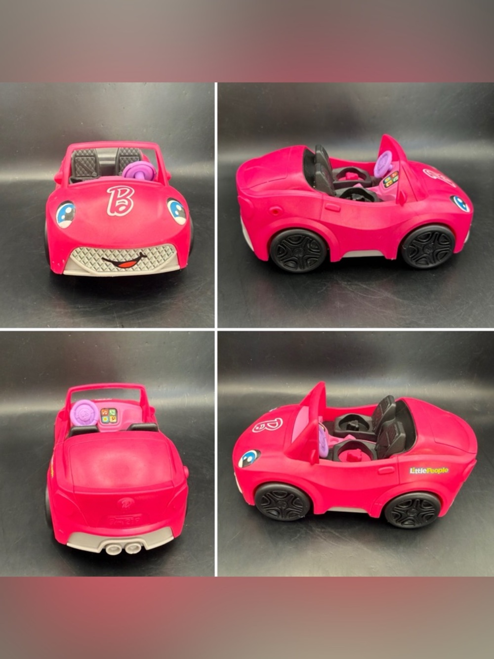 Fisher-Price Little People Barbie Pet Spa & Car w/Sounds, 3 Girls & 2 Pets WORKS - Picture 11 of 14